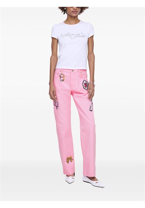 Jeans dritti The Runway Charm in rosa Marc Jacobs - unisex MARC JACOBS | 2S5RBT001D09678